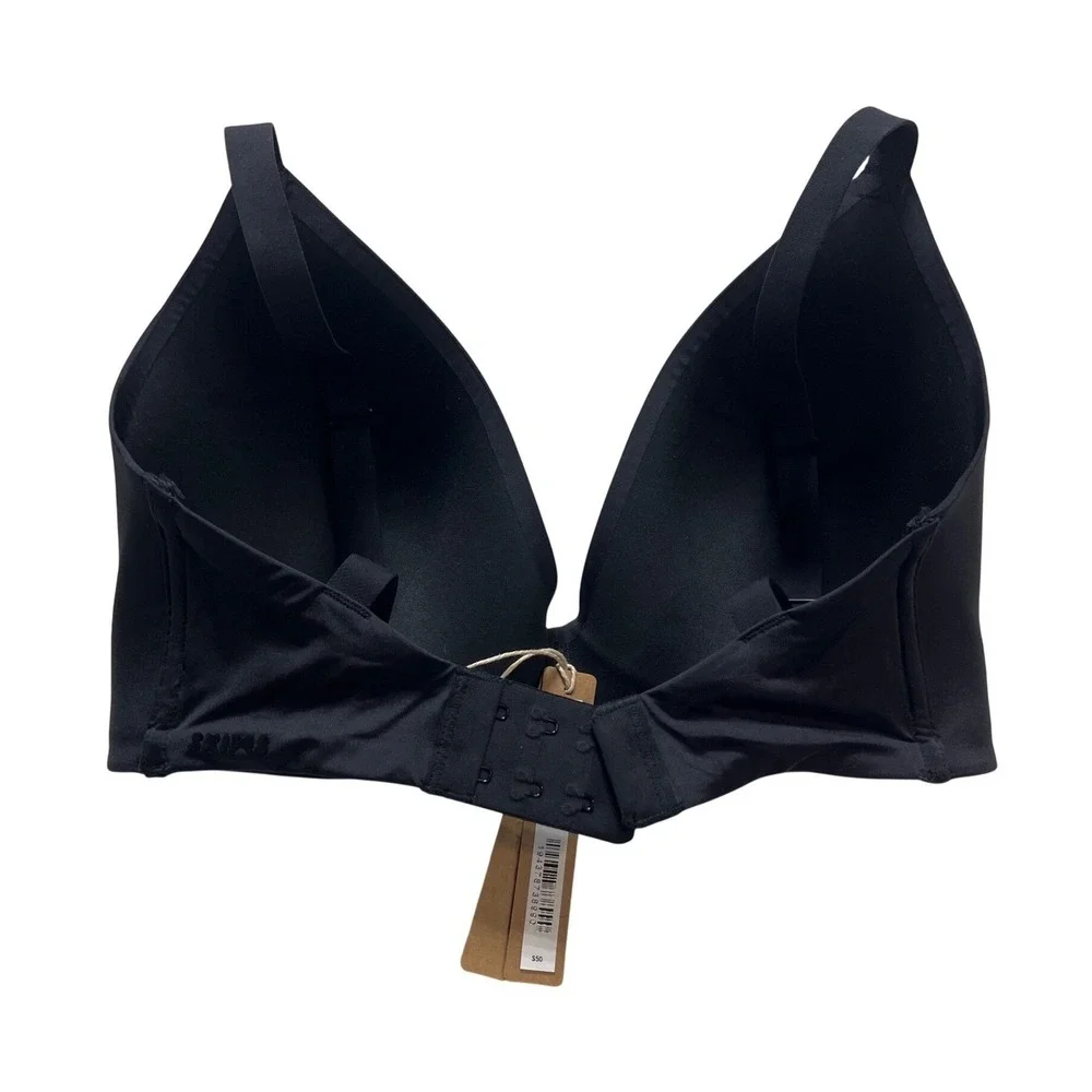 SKIMS Wireless Form T-Shirt Bra Onyx Black 32DDD BR-WRL-1889 NWT‎